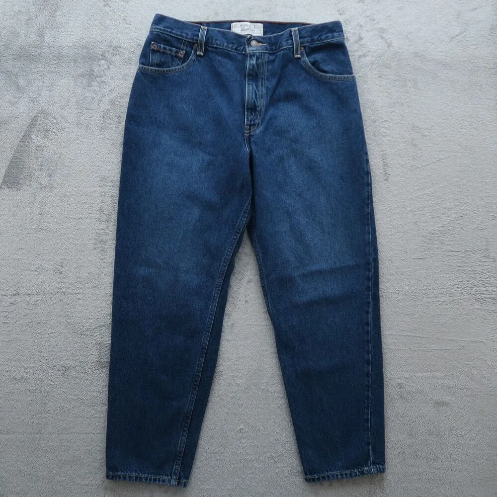 Levi's Signature Jeans Women's 14 Short Blue High-Rise Relaxed Fit 28